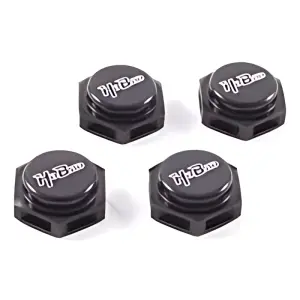 Hobao Wheel Hex Hubs (4) Black