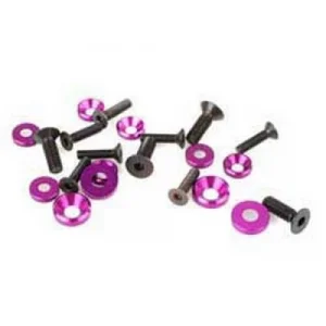Hobao Hyper 7 4mm Aluminium Washers And Screws