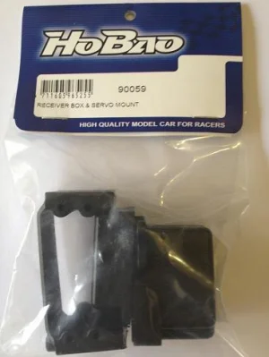 Hobao Hyper SS/Cage Receiver Box + Servo Mount