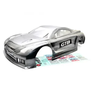 Hobao Hyper GTB Painted Body-Long (Gray)