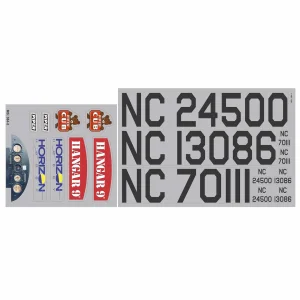 Decal Sheet: J-3 Cub 10cc - 82.5
