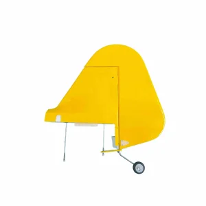Fin and Rudder Assembly: J-3 Cub 10cc PNP - 82.5