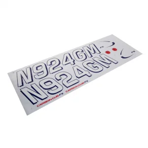 Decal Sheet: Carbon Cub FX-3 100-200cc