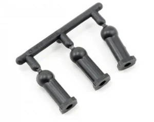 Tamiya 4mm Adjuster (Black 3 Pcs)