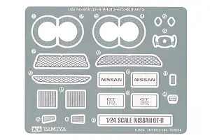 Tamiya Nissan GT-R Photo Etched Parts
