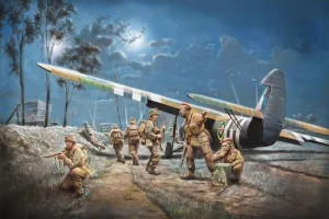 Italeri As.51 Horsa Mk1/11 + Brit Para Dday
