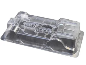 Tamiya 190mm Clear Truck Bodyshell For 58632 - Lower Wheel Arch Parts Only