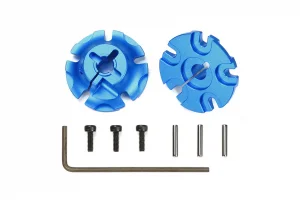Tamiya Hornet Clamp Aluminium Wheel Hub X 2