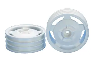 Tamiya 2WD Buggy Front Sd Whl Hh White
