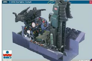 Italeri F-104G Cockpit