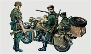 Italeri Bmw/Side Car