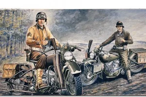 Italeri US Motorcycles WW2 D Day