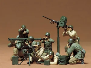Tamiya U.S. Gun And Mortar Team