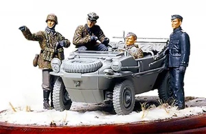 Tamiya Panzer Division Front Line Figures
