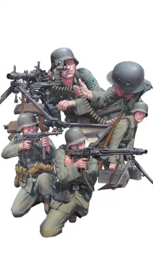 1/35 German MG Team Mid-WWII