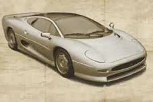 Italeri Jaguar Xj 220