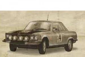 Italeri Mercedes 450 Slc Rally Bandama 1979