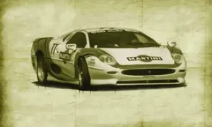 Italeri Jaguar XJ 220 Race Car