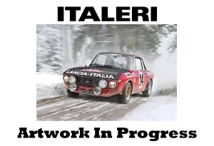 Italeri Lancia Fulvia HF Rally Monte Carlo 1972