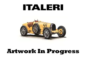 Italeri Bugatti Type 35B - Targa Florio 29 / Monaco GP 30