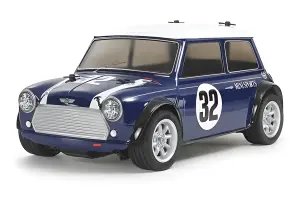 Tamiya Mini Cooper Racing with Blue Painted Body (MB-01)
