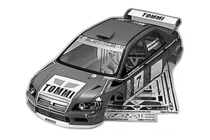 Tamiya 1:10 Lancer Evo VII WRC Clear 190m mBodyshell