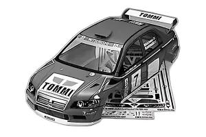 Tamiya 1:10 Lancer Evo VII WRC Clear 190m mBodyshell