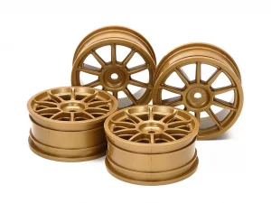 Tamiya M-Narrow 10-Spoke Wheels Clr