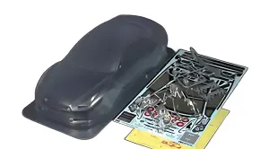 Tamiya Nissan GTR-R Clear 190mm Bodyshell