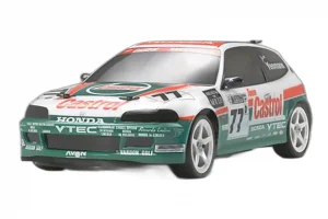 Tamiya Castrol Civic 190mm Clear Bodyshell