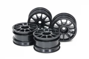 Tamiya M Chassis 11 Spk Wheel Black X 4