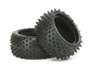 Tamiya 6029 Square Spike Rear Tyre X 2