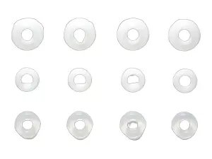 Tamiya TRF Damper Rod Guide + O Ring Set