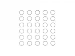 Tamiya 6mm Shim Set X 10 For 58425