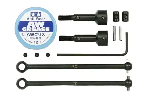 Tamiya Universal Drive Shaft - Fit DF-02, DF-03, TT-02B, DT-02, DT-03, etc