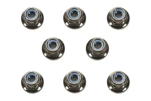 Tamiya 4mm Flange Lock Nut *8