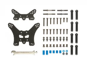 Tamiya TT-02B Carbon Fr Damper Stays