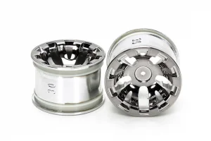 Tamiya T3-01 Chrome Whl 4 Wss Tire R