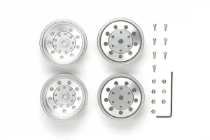 Tamiya Plated Rear Wheels 22mm Matt
