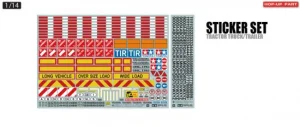 Tamiya 1:14 Tractor Trailer Sticker
