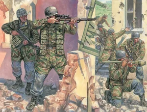 Italeri WWII German Paratroopers Jun