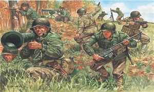 Italeri WWII US Infantry Jun