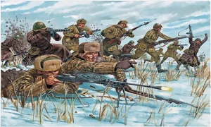 Italeri 1/72 Ussr Inf Winter WWII