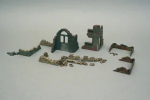 Italeri 1/72 Accessories And Ruins