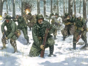 Italeri WWII US Infantry (Winter Uniform)
