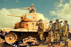 Italeri M13/40 With Bersaglieri