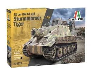 Italeri 1/35 38Cm Rw 61 Aus Sturmmorser Tig