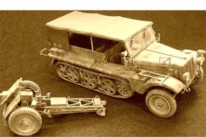 Italeri Sd Kfz 10 Demag With Le Ig18 + Crew