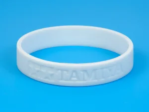 Hobby Co Tamiya Silicone Bracelet (White)