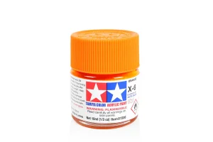 Tamiya Acrylic Mini Paints X-6 Orange